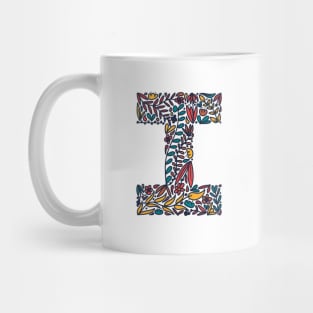 Tropical Letter I Mug